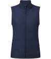 PR816 Premier Ladies Windchecker® Recycled Printable Soft Shell Gilet Navy colour image